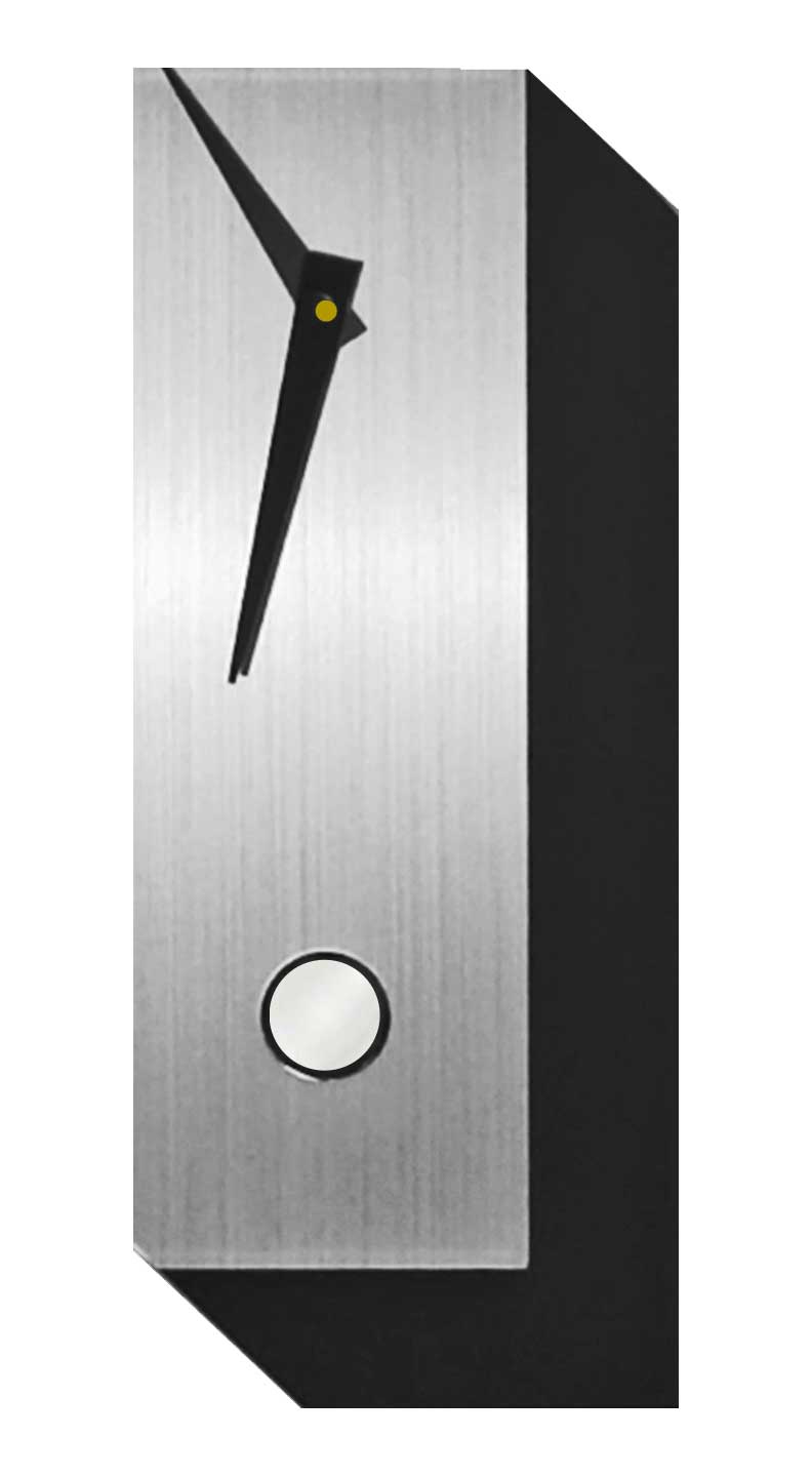 Illusion minimalist pendulum wall clock