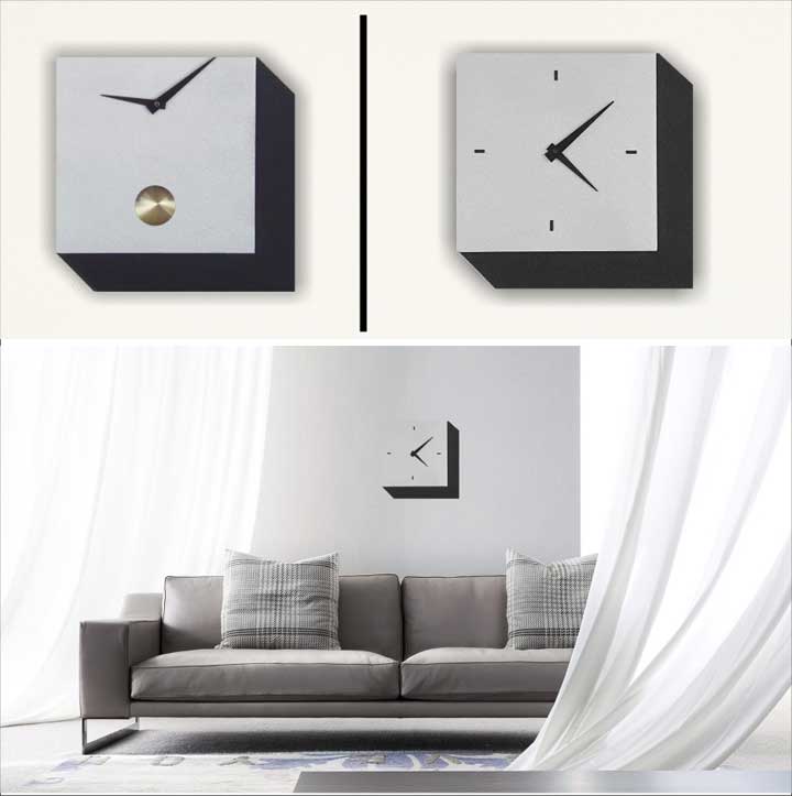 Minimalist Illusion Wall Clock