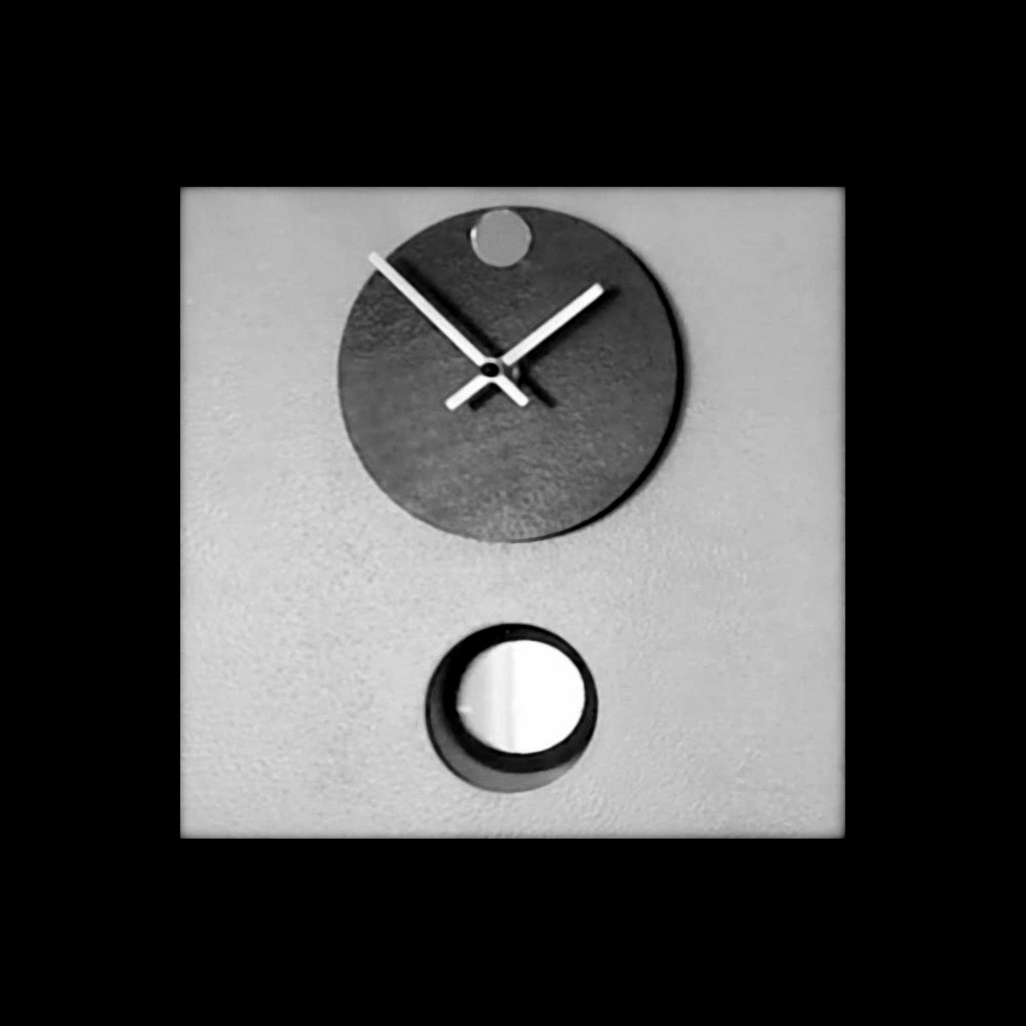 Square and Circle Wall Clock